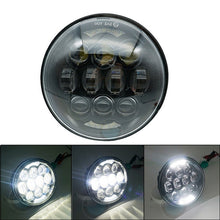 Load image into Gallery viewer, 5.75 inch Led headlight halo Ring white DRL Angel eye For Dyna Sportster Softail 5 3/4&quot;Headlamp.
