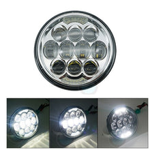 Load image into Gallery viewer, 5.75 inch Led headlight halo Ring white DRL Angel eye For Dyna Sportster Softail 5 3/4&quot;Headlamp.
