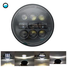 Load image into Gallery viewer, 5.75 inch Led headlight halo Ring white DRL Angel eye For Dyna Sportster Softail 5 3/4&quot;Headlamp.
