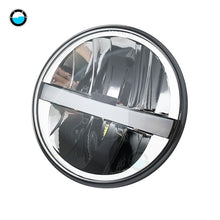 Load image into Gallery viewer, 5.75 inch Led headlight halo Ring white DRL Angel eye For Dyna Sportster Softail 5 3/4&quot;Headlamp.
