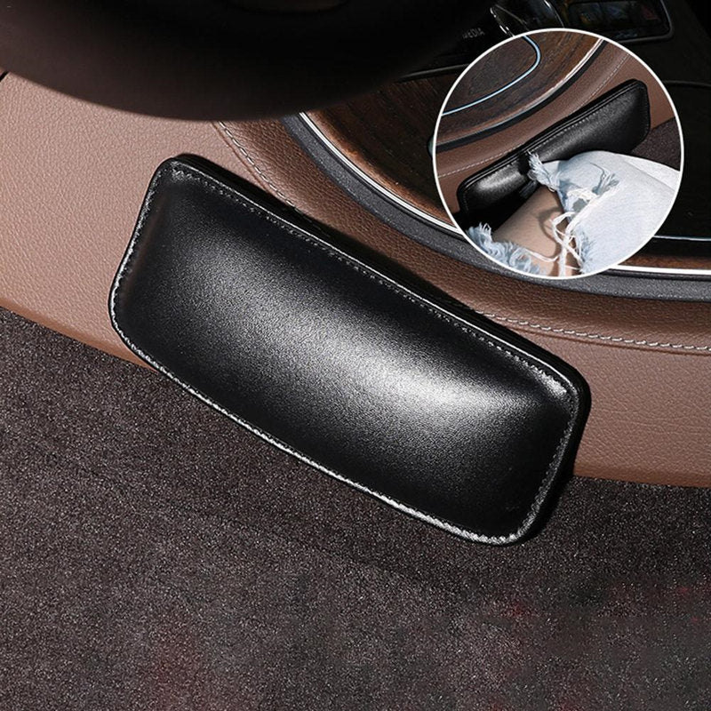 1pcs Universal Car Leg Cushion Knee Pad Leather Latex Sponge Support Pillow Protector Door Armrest Pad Car Interior Accessories