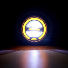 Load image into Gallery viewer, 6.5 inch Universal Cafe Racer Vintage Motorcycle LED Head lamp Headlamp distance light Refit motorcycle headlight Cafe Racer
