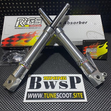 Load image into Gallery viewer, Front fork 380mm for DIO50 AF18 AF27 AF28 ZX34 ZX35 tuning JISO BWSP upgrade shock absorbers modified dio rrgs
